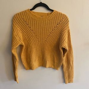 Yellow Knit Sweater